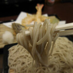 紅葉川 - せいろ；麺はこんな感じ