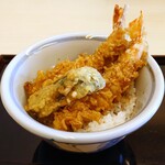 越後 - 小海老天丼