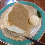 喫茶室サロン　かぜくら - シフォンケーキ