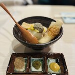 大衆酒場 ほへと 池袋店 - お通し おでん