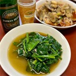 味仙 - 青菜炒め¥730