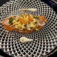 八王子うかい亭 - サーモンのカルパッチョ