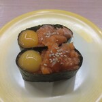 すし江戸 - サーモンユッケ