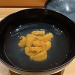 鮨 つぼみ - 雲丹のお椀