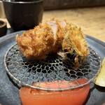 一汁五菜 - ヒレカツ