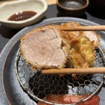 一汁五菜 - ヒレカツ