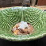 一汁五菜 - ナマコの梅酢和え