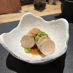 一汁五菜 - 追加）あん肝ポン酢