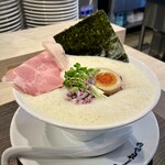 鶏白湯泡ramen たまき - 料理写真:鶏白湯泡ramen~醤油~