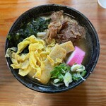 飩平庵 - 具うどん+肉トッピング ¥650-