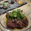 a slice of BEEF ひときれの牛肉