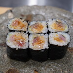 こい勢 - 〆鯖とガリの巻物