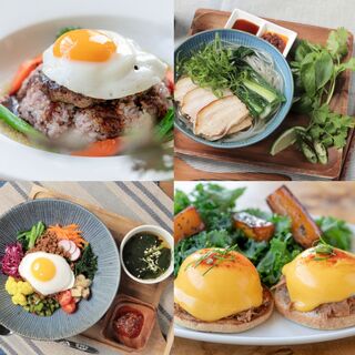 ハワイを感じる、パワフルかつナチュラルな豊富なメニュー