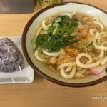立ち喰いうどん・そば へそ - 朝定食 ¥430-(2025/01/28)