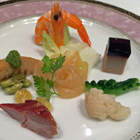 銀座アスター 新宿賓館  - 前菜の盛り合わせ