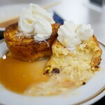 カフェ・ダイニング パームツリー - フレンチトーストにソフトクリーム