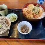 力鶴 - 天重定食1300円