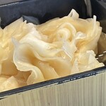 南房総 やまと寿司 - 今日もガリの状態は良かった