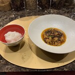 TOKYO CHINOIS 神子 - スペシャリテの黒毛和牛の麻婆豆腐と五つ星お米マイスター厳選の京都丹後産コシヒカリ