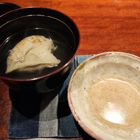 蕎麦懐石 無庵 - そばがきくるみもち