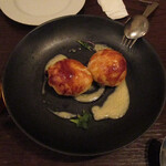 coci - 赤海老のパイ包み　ソースヴァンブラン