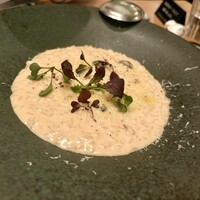 梅田 ワーフ - ポルチーニ茸のクリームリゾット