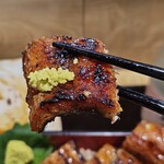 ひつまぶし 花岡 - わさびでも食べてみました。