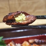 ひつまぶし 花岡 - 肝にもわさび