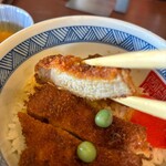 といや - ★平日限定といや名物セット（大盛セット・肉そば冷・ミニタレカツ丼・1050円税込）★