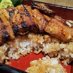 ひつまぶし 花岡 - ご飯たっぷり♪