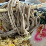 藤乃家 - 蕎麦麺は不揃い