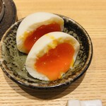 中華蕎麦 とみ田 - 完璧な半熟