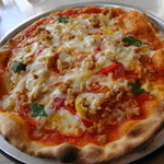 リストランテ　ディ・カナレット - イタリアンソーセージのピザ