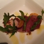 代官山ASO チェレステ - ヤングコーンを変更して出してもらったアミューズ