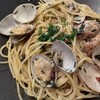 ハチ カフェ - 料理写真:アサリと海苔のペペロンチーノ