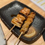 焼鳥割烹しょうちゃん - ◯ねぎま串¥330
◯ぼんじり串¥300