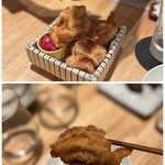 焼鳥割烹しょうちゃん - 大きなもも肉が
添えられたすだちを絞っていただきます♪(๑˃̵ᴗ˂̵)
さすが割烹と謳ってるだけあり…
お上品な味付けで…とても美味しいですね(*´ω｀*)♡