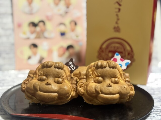 ペコちゃん焼き！東京蜂蜜バターあん 320円！』by light564