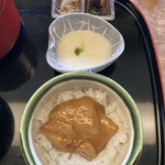 無碍山房 サロン・ド・ムゲ - しぐれ飯とトロロ