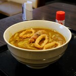 CoCo壱番屋 - カレーうどん＋ハーフイカ