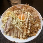 豚星。 - 汁無しラーメン豚2枚¥1,100