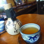 三峰庵 - 蕎麦湯と、蕎麦茶と