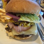 タイヨー ステーキ ハウス - 重ねて食べました笑