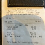 タイヨー ステーキ ハウス - ドル