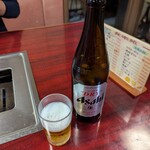食楽苑 - 取り敢えずビール。