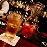 ショットバーラグ - あまおう苺のハイボール