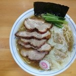 麺 まる井 - チャーシューわんたん麺 1150