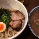 麺や庄の - つけ麺
      ラリーコンプリートしたのでなんとこれが無料