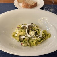 リストランテ ラ チャウ - キノコとタコのジェノベーゼ