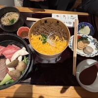 すき焼きと牛まぶし ももしき - 
